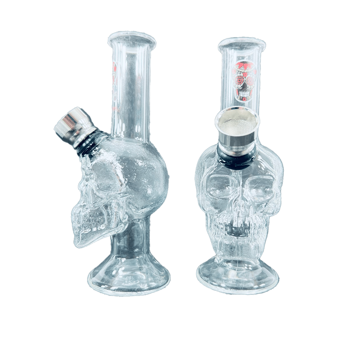 BNV12-18 MINI BONG CLEAR CALAVERA 120mm ChuBro