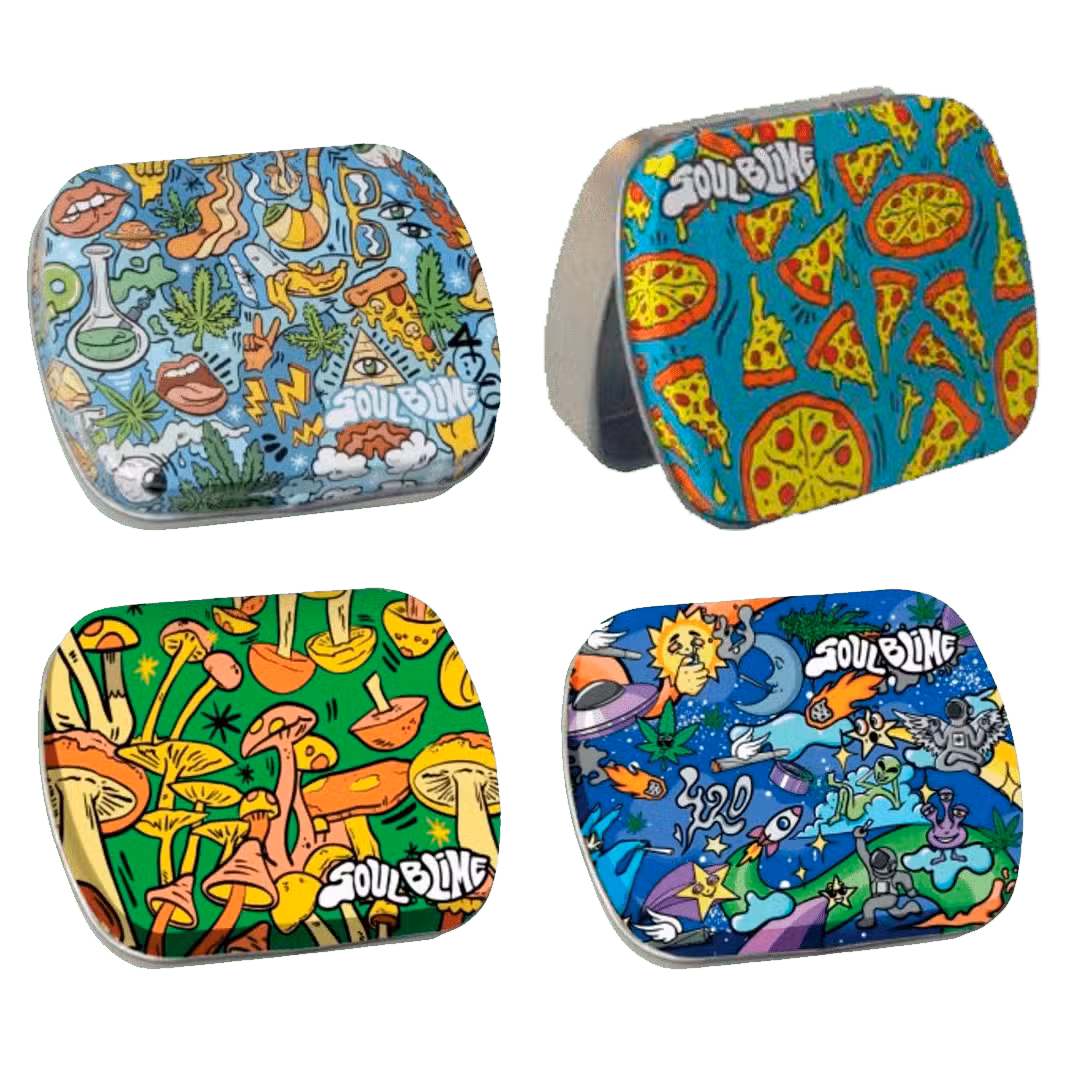 CONTENEDORES TAPA BISAGRA SOUL 6,3x5,2x1,6 cm
