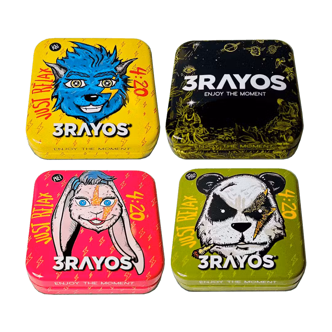 3RAYOS LATA CHICA 65x65x20mm