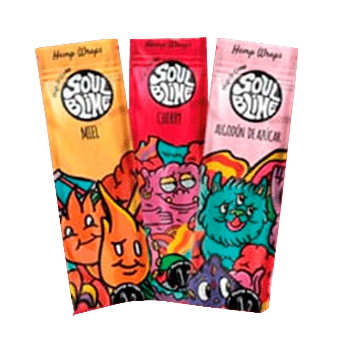 SOULBLIME HEMP WRAPS x2 EXTRA SWEET