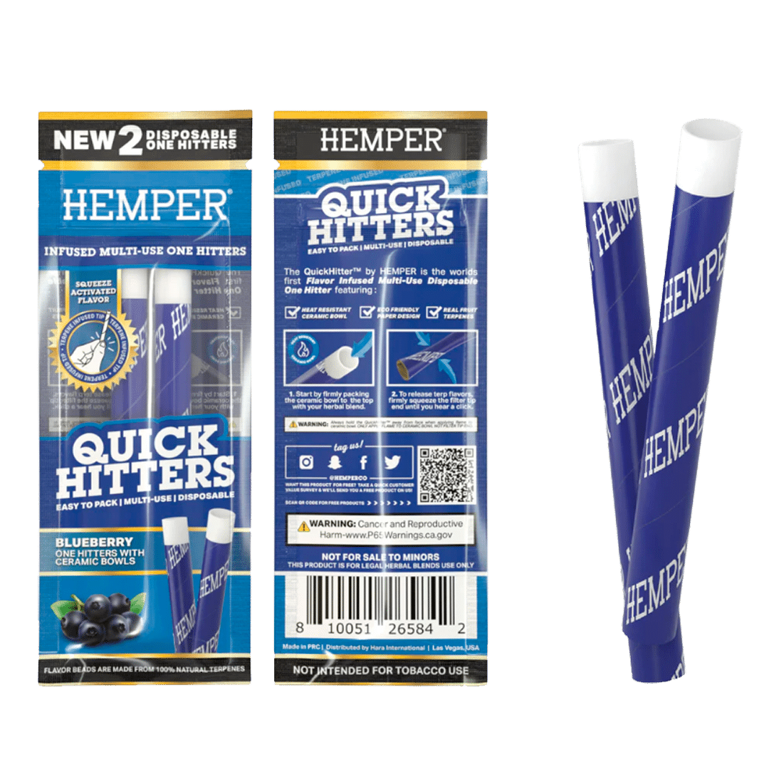 15030-HEMPER QUICK HITTERS X2 BLUEBERRY