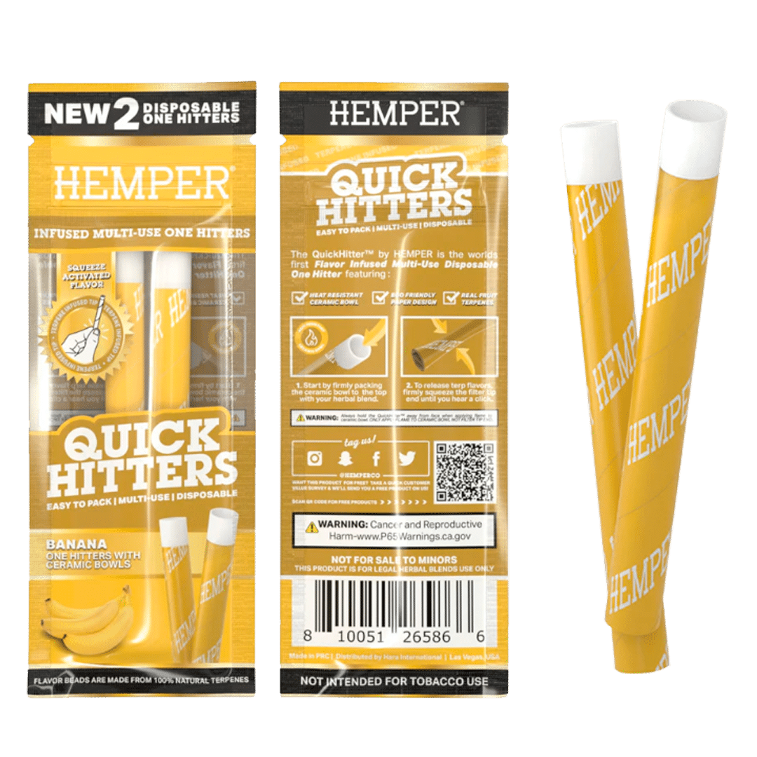15031-HEMPER QUICK HITTERS X2 Banana