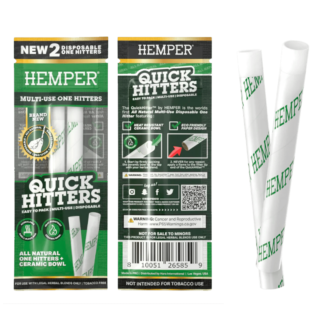 15034-HEMPER QUICK HITTERS X2 NATURAL