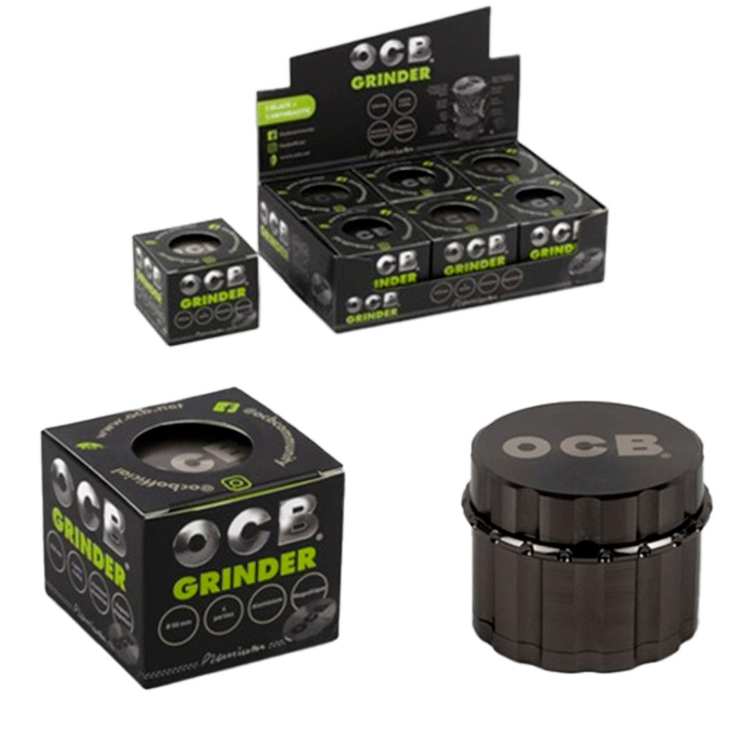 5610-Grinder OCB BLACK&SILVER 50Ø 4P 40H