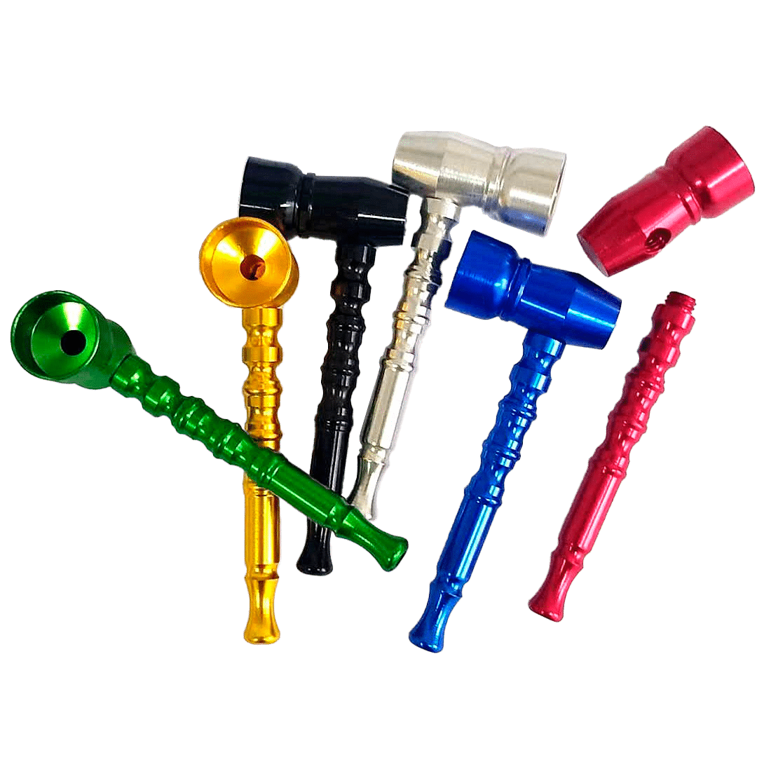 UAY0087-Pipa Metal COLOR 75mm