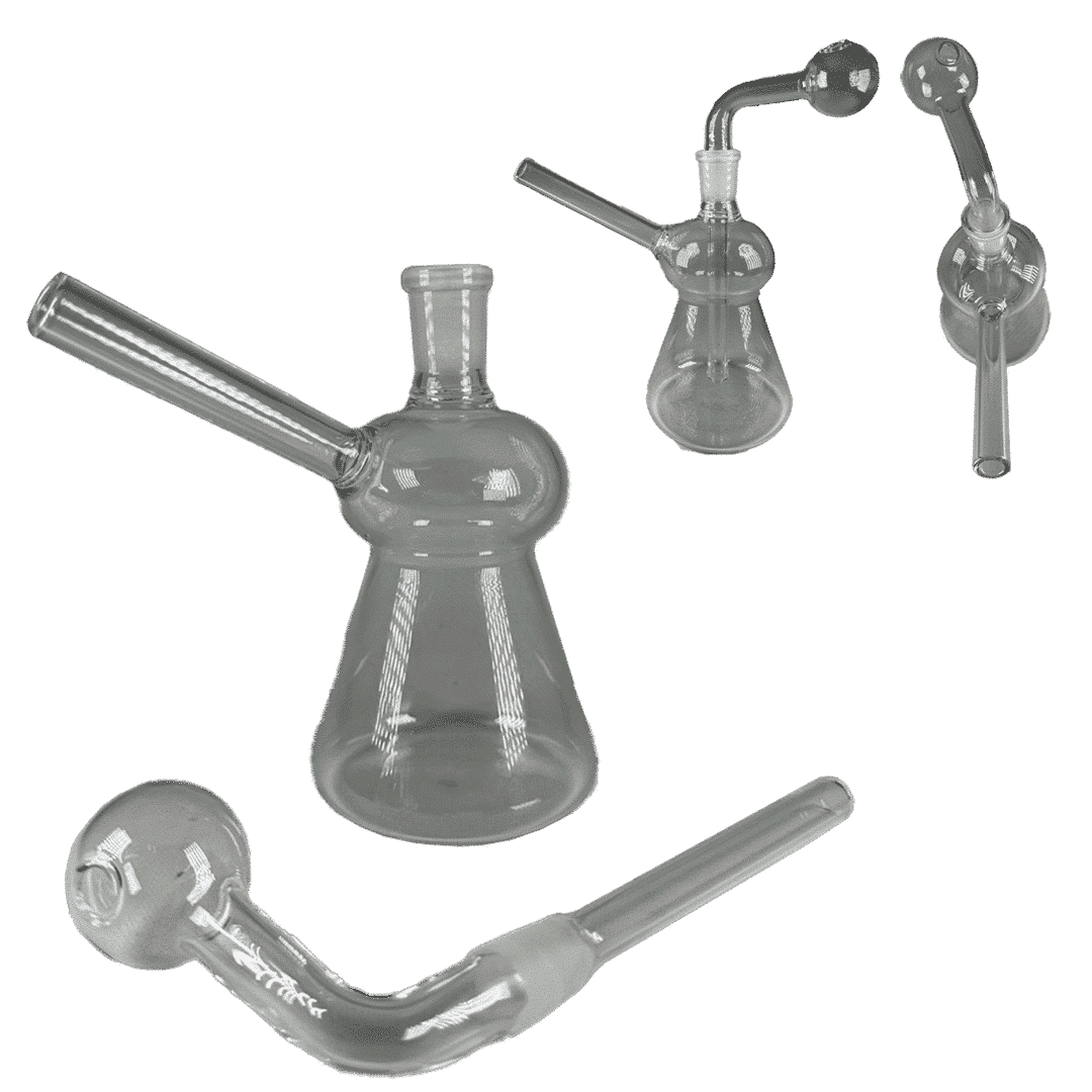 BNV286-Oil bubbler 120MM MINI Glass BONG