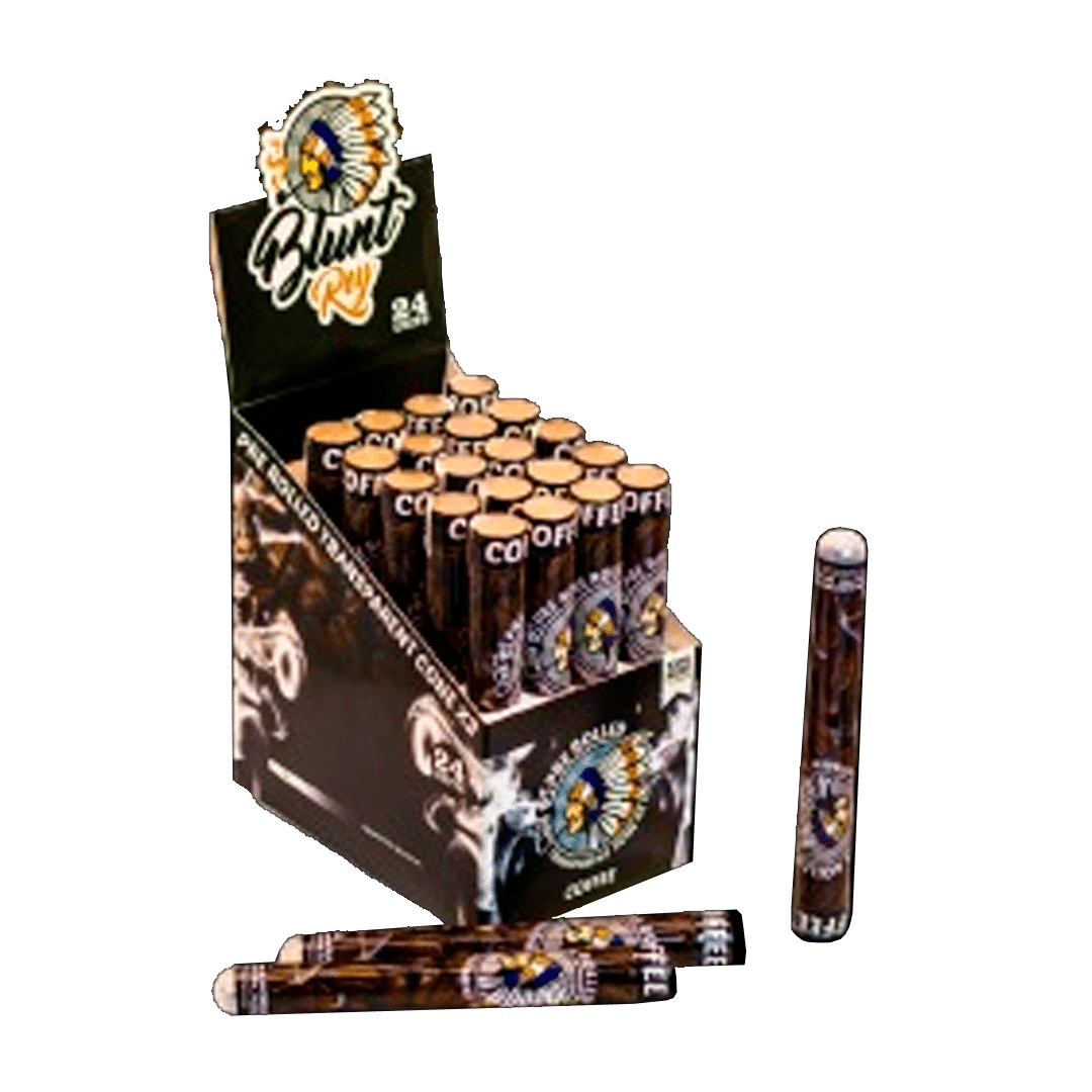 Pre Rolled Transparent CONE x2 BR 110mm COFFE