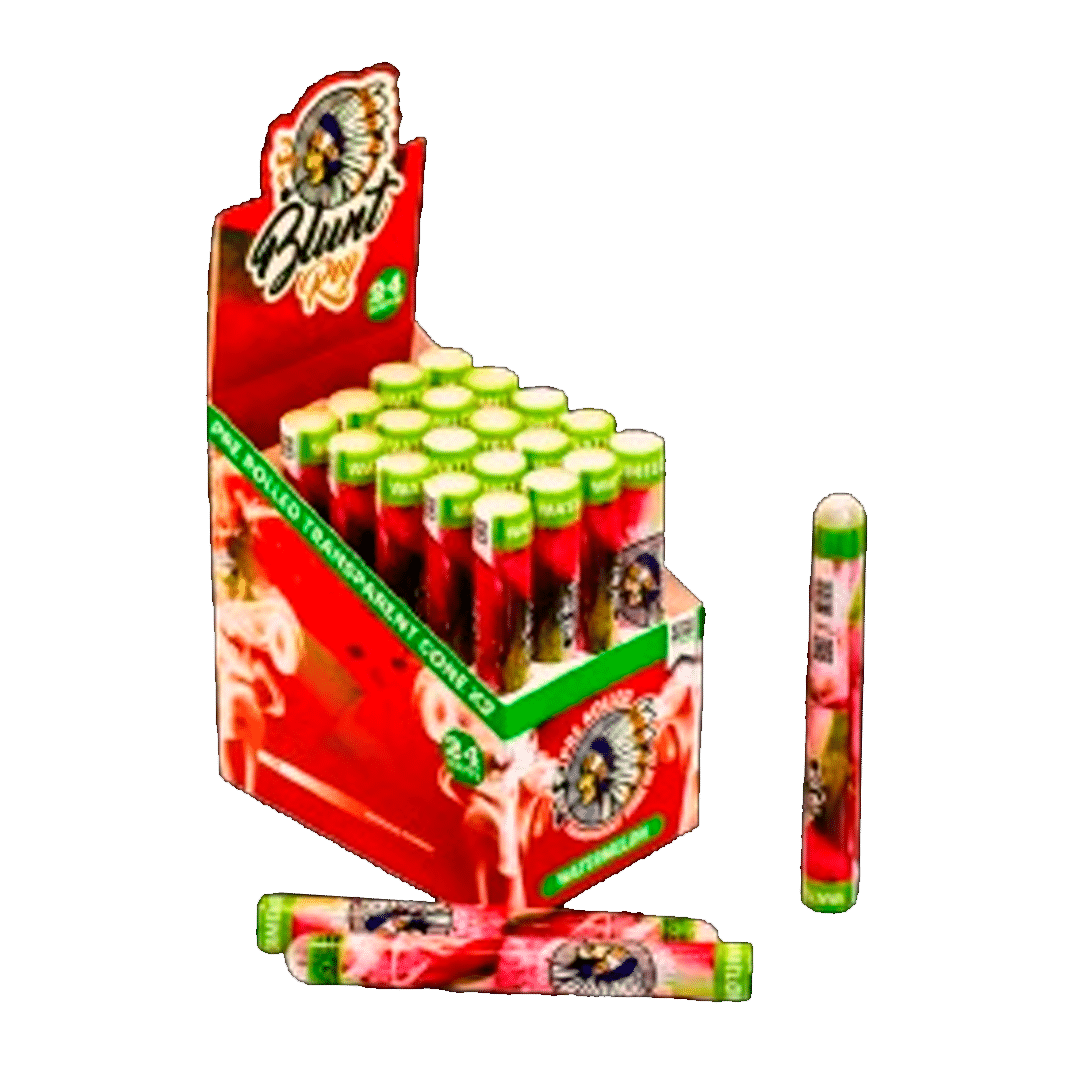 Pre Rolled Transparent CONE x2 BR 110mm WATERMELON