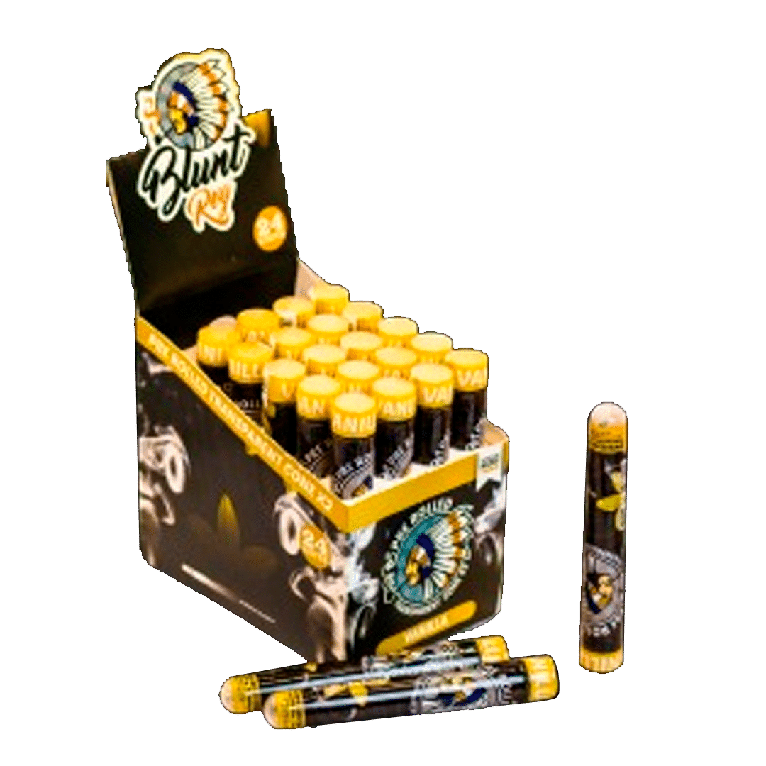 Pre Rolled Transparent CONE x2 BR 78mm VANILLA