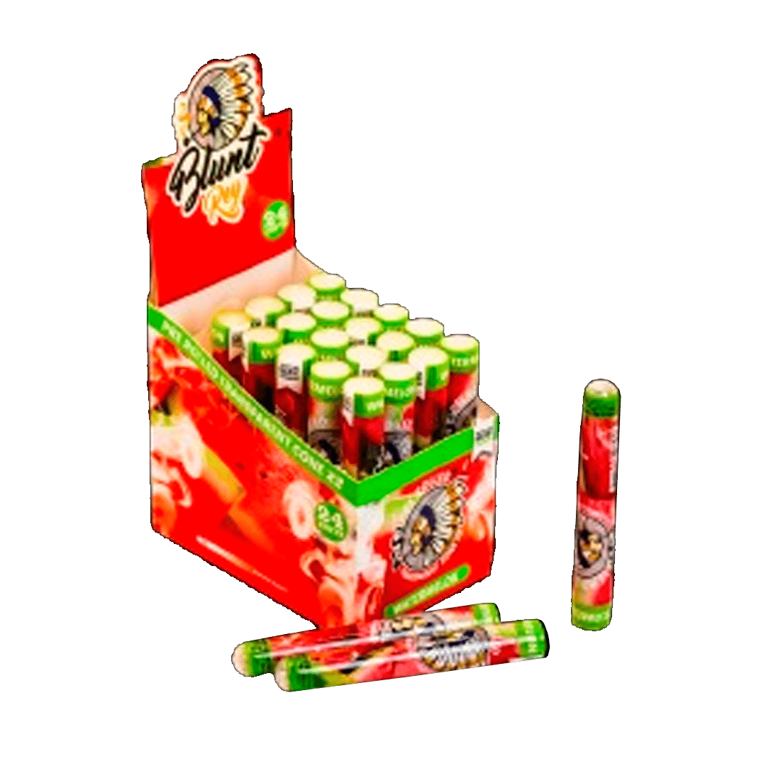 Pre Rolled Transparent CONE x2 BR 78mm WATERMELON