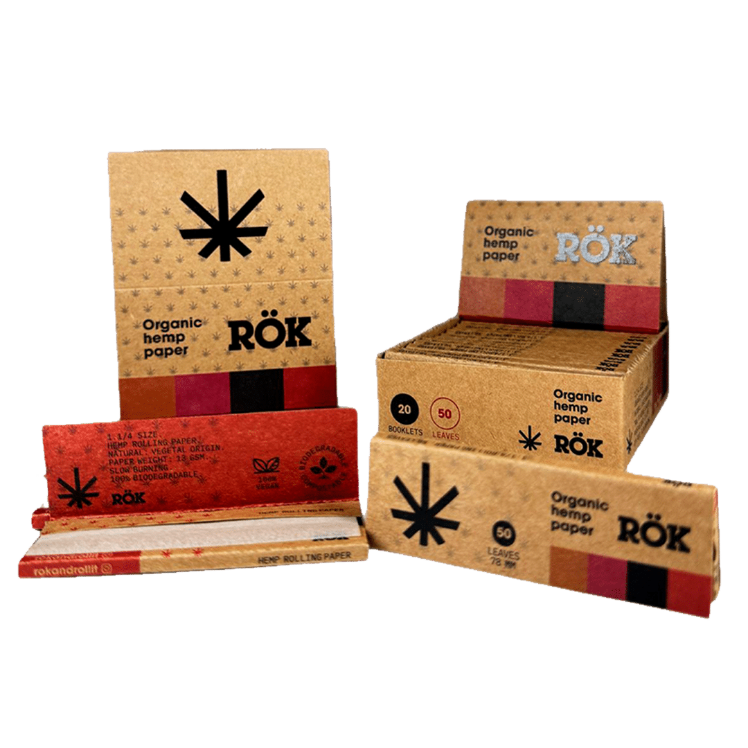 Papel ROK HEMP ORGÁNICO 1./4 50H