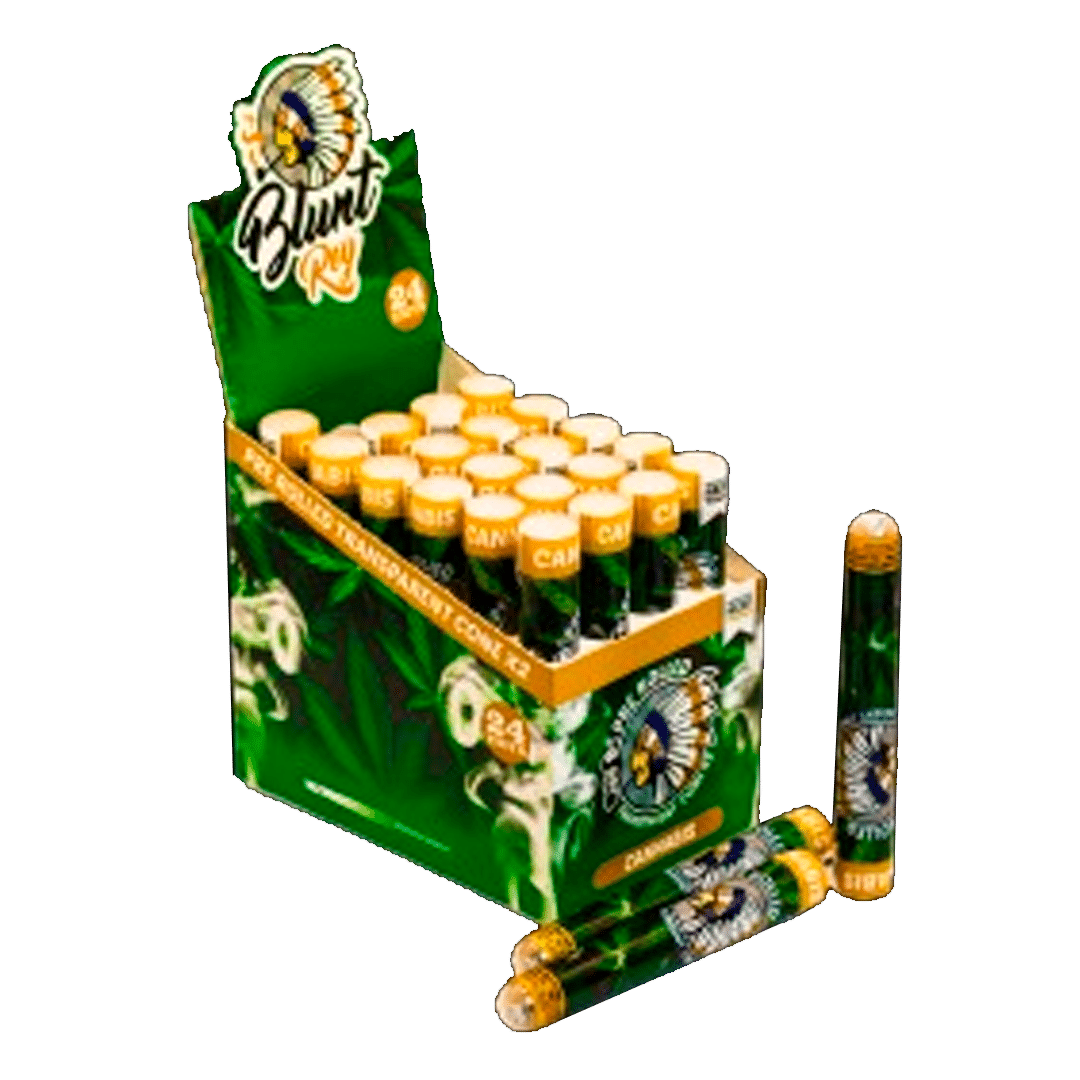 Pre Rolled Transparent CONE x2 BR 78mm C4NN42