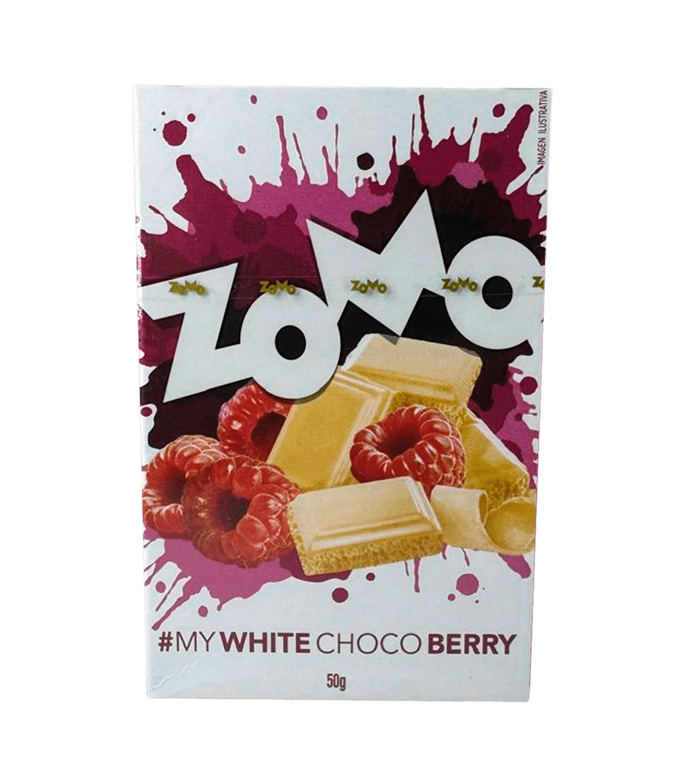 ZOMO 50G WHITE CHOCO BERRY