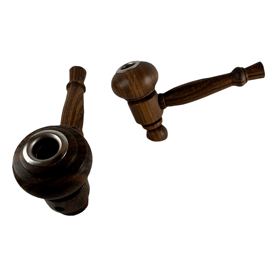 PIPA de PIE Madera 10cm 35mmØ