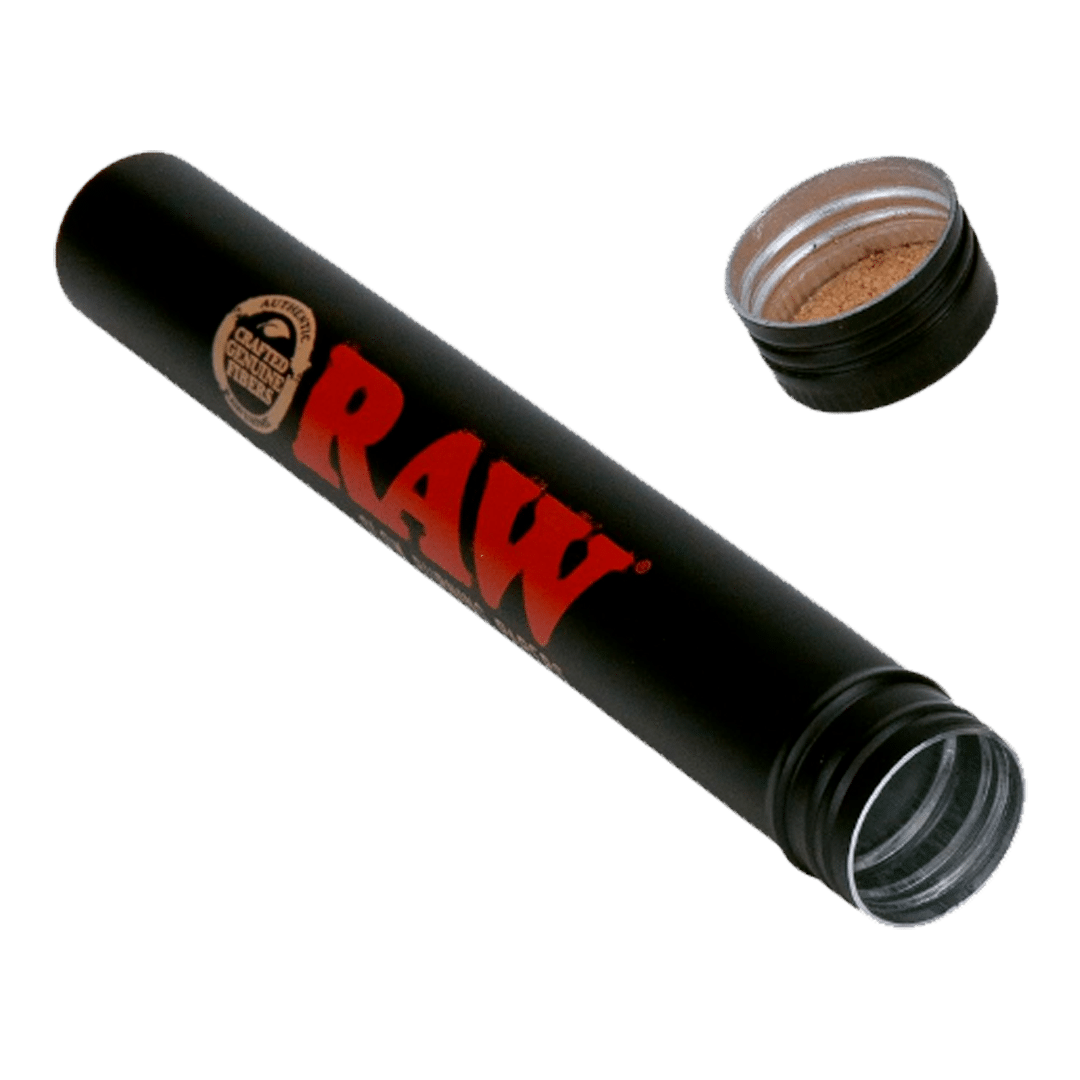 RAW ALUMINUM TUBE BLACK 115x16mmØ