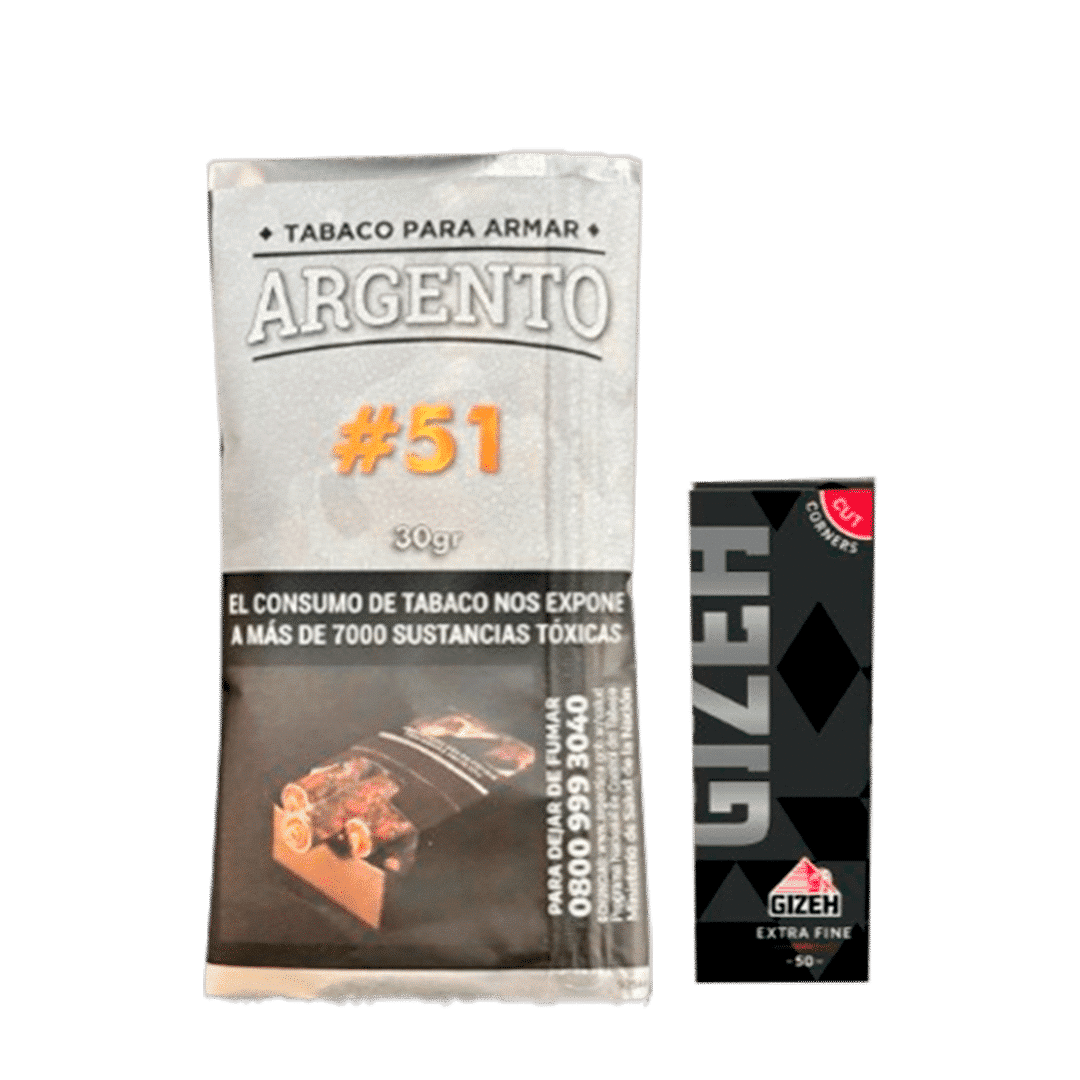 ARGENTO 30grs c/f #51 NATURAL