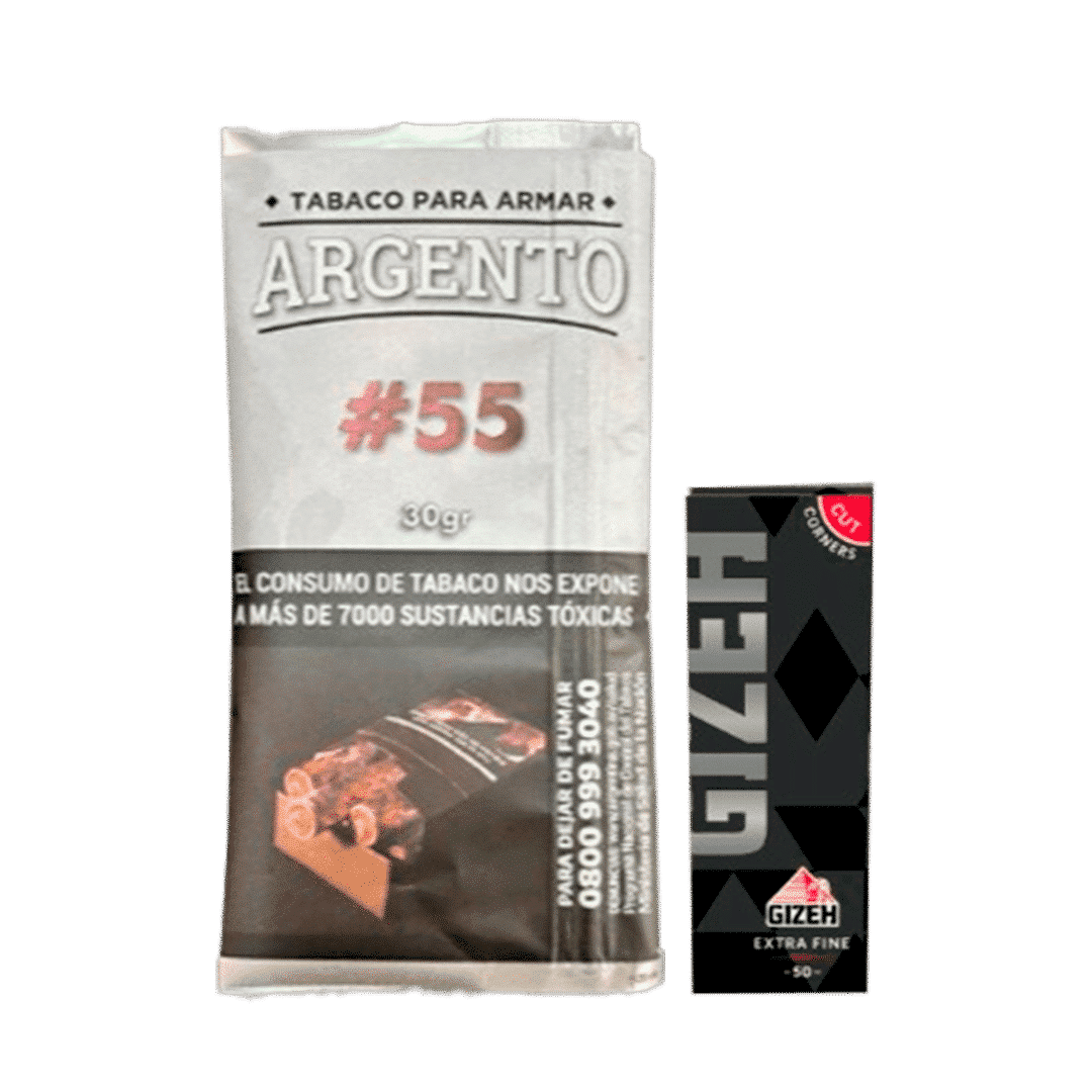 ARGENTO 30grs c/f #55 CHOCOLATE