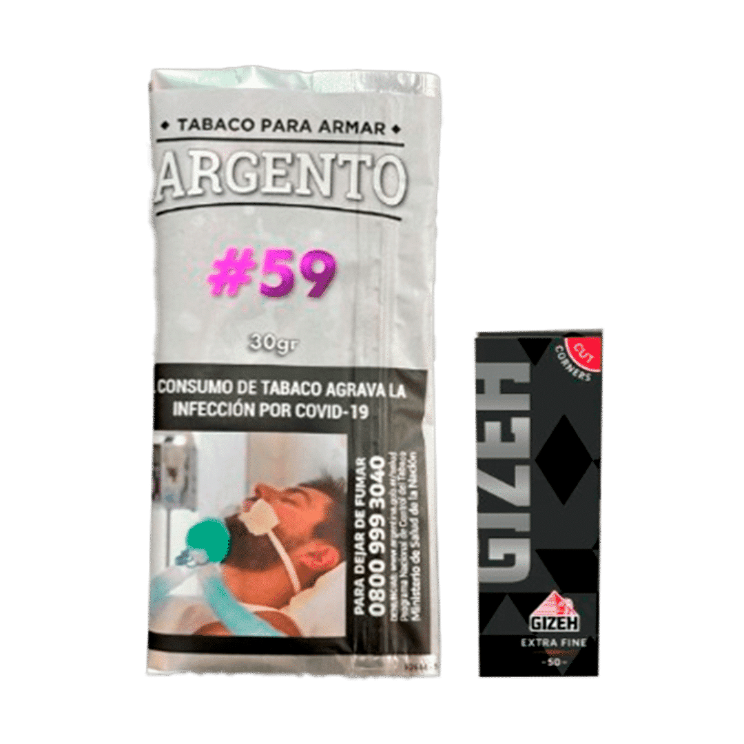 ARGENTO 30grs c/f #59 UVA