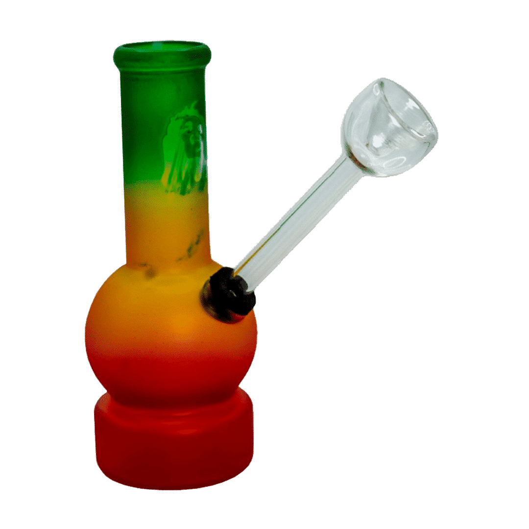 MW8 BONG VIDRIO 14 CM CAZOLETA REDONDA