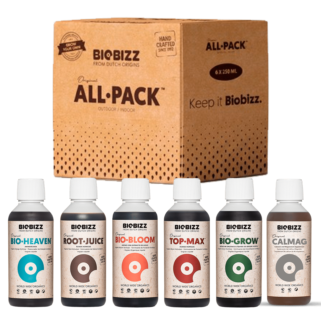 Bio Bizz ALL-Pack INDOOR (Grow Bloom Max Alg Heaven Root)