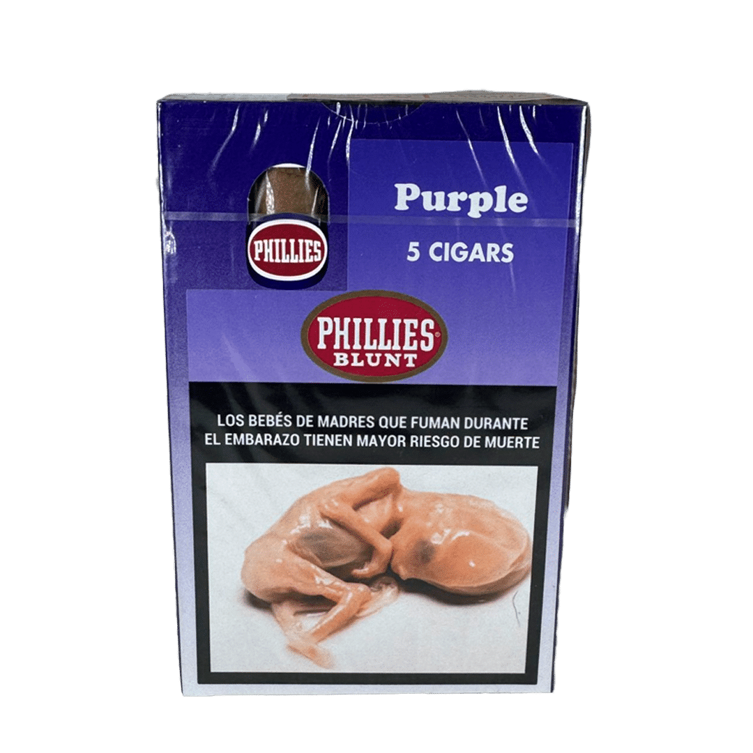 PHILLIES BLUNT PURPLE x 5
