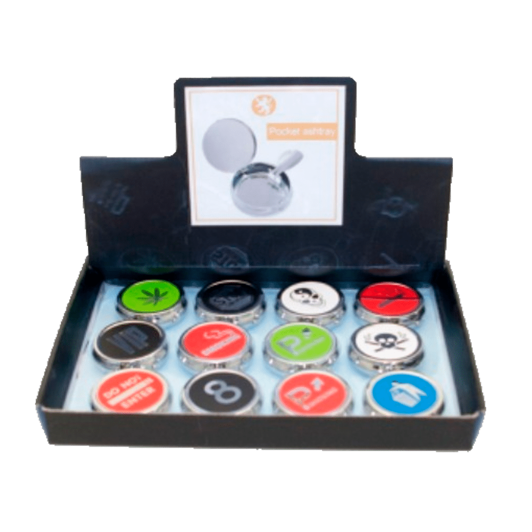 11301-POCKET ASHTRAY METAL 45MM