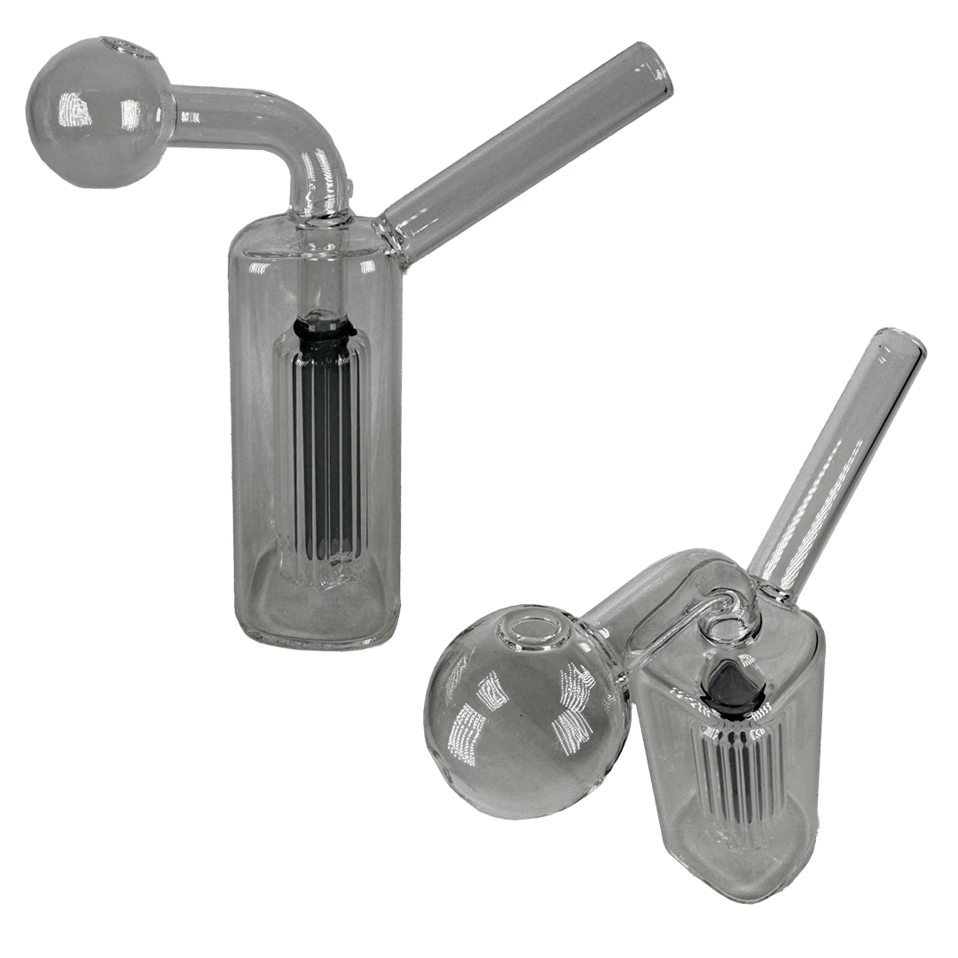 LOQ0023-BONG MINI BUBBLE 12cm C/PERCOLADOR