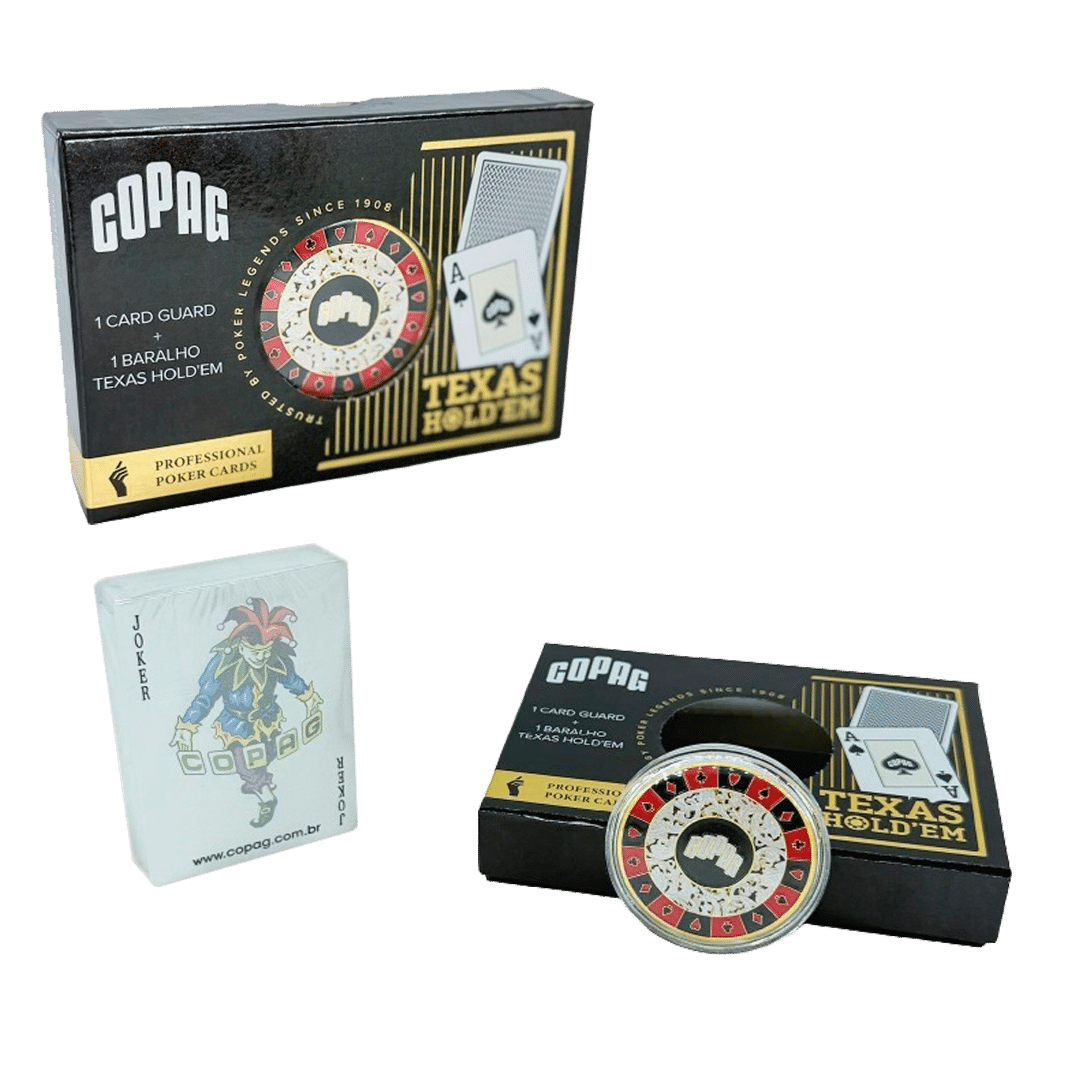 Naipe COPAG TEXAS HOLD´EM PVC 55 cartas +guard