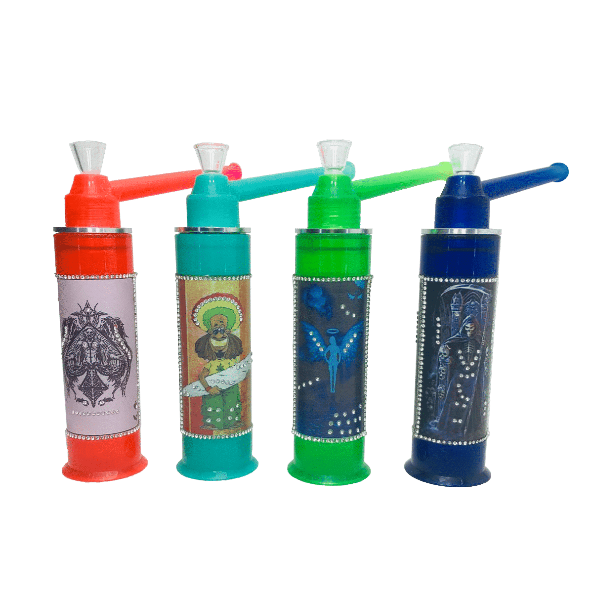 PK02-BONG ACRILICO TOP PUFF BRILLO